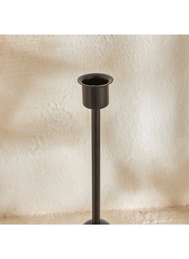 Home Box Decorative Taper Candle Holder - Black and Gold - Image 3